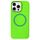 Per iPhone 16 Pro Max Custodia per telefono MagSafe in silicone liquido con struttura in metallo (verde fluorescente) Per iPhone 16 Pro Max Custodia per telefono MagSafe in silicone liquido con struttura in metallo (verde fluorescente)