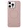 Per iPhone 16 Pro Max Custodia per telefono MagSafe in silicone liquido con struttura in metallo (rosa ciliegio) Per iPhone 16 Pro Max Custodia per telefono MagSafe in silicone liquido con struttura in metallo (rosa ciliegio)