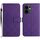 Custodia in pelle con trama a griglia rombica per OPPO Reno13 F 5G (viola) Custodia in pelle con trama a griglia rombica per OPPO Reno13 F 5G (viola)