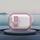 Per AirPods Pro Starship Custodia per auricolari wireless con interruttore magnetico (bianco rosa) Per AirPods Pro Starship Custodia per auricolari wireless con interruttore magnetico (bianco rosa)