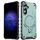 Per Samsung Galaxy S24 FE 5G Straship Custodia per telefono ibrida in TPU magnetico per PC (verde notte) Per Samsung Galaxy S24 FE 5G Straship Custodia per telefono ibrida in TPU magnetico per PC (verde notte)