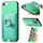 Custodia per iPhone 7/8/SE 2022 con inserto laterale in pelle a croce retrò, con anello e tasca porta carte, MagSafe (verde) Custodia per iPhone 7/8/SE 2022 con inserto laterale in pelle a croce retrò, con anello e tasca porta carte, MagSafe (verde)