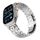 Per Apple Watch 46mm / 49mm / 45mm / 44mm Cinturino in acciaio inossidabile con fibbia a farfalla Iron Man in metallo (argento) Per Apple Watch 46mm / 49mm / 45mm / 44mm Cinturino in acciaio inossidabile con fibbia a farfalla Iron Man in metallo (argento)