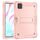 Per Xiaomi Pad 7 / 7 Pro Custodia antiurto in silicone ibrido per PC tablet con supporto (oro rosa) Per Xiaomi Pad 7 / 7 Pro Custodia antiurto in silicone ibrido per PC tablet con supporto (oro rosa)