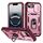 Per iPhone 16e Custodia per telefono scorrevole Camshield TPU + PC con supporto (rosa + rosso rosa) Per iPhone 16e Custodia per telefono scorrevole Camshield TPU + PC con supporto (rosa + rosso rosa)