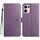 Per OPPO Reno13 Pro Custodia per telefono in pelle con stampa floreale globale (viola) Per OPPO Reno13 Pro Custodia per telefono in pelle con stampa floreale globale (viola)
