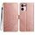 Per OPPO Reno13 Pro Custodia per telefono in pelle con stampa floreale globale (oro rosa) Per OPPO Reno13 Pro Custodia per telefono in pelle con stampa floreale globale (oro rosa)