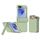 Per Samsung Galaxy Z Flip6 5G Custodia per telefono pieghevole in gomma con slot per schede e supporto (verde chiaro) Per Samsung Galaxy Z Flip6 5G Custodia per telefono pieghevole in gomma con slot per schede e supporto (verde chiaro)