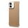 Per iPhone 16 Denior A20 Custodia per telefono MagSafe senza cornice in vera pelle Litchi Texture (cachi)