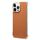 Per iPhone 16 Pro Max Denior A20 Custodia per telefono senza cornice MagSafe in vera pelle Litchi Texture (marrone)