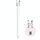 Per Apple Pencil USB-C LC129-3 Custodia protettiva in silicone anti-rotolamento per penna stilo (mucca bianca)