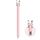 Per Apple Pencil USB-C LC129-3 Custodia protettiva in silicone anti-rotolamento per penna stilo (mucca rosa) Per Apple Pencil USB-C LC129-3 Custodia protettiva in silicone anti-rotolamento per penna stilo (mucca rosa)