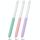 LC182-X 3 pezzi / set impugnatura protettiva in silicone per Apple Pencil 2 / Pro / USB-C (verde smeraldo + rosa + viola) LC182-X 3 pezzi / set impugnatura protettiva in silicone per Apple Pencil 2 / Pro / USB-C (verde smeraldo + rosa + viola)