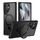 Per Samsung Galaxy S24 Ultra 5G Custodia per telefono con supporto magnetico MagSafe Skin Feel (nero)