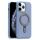 Per iPhone 11 Pro Max Silver Shield MagSafe Holder Custodia antiurto per telefono (blu) Per iPhone 11 Pro Max Silver Shield MagSafe Holder Custodia antiurto per telefono (blu)