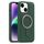 Per iPhone 14 Plus Silver Shield MagSafe Holder Custodia antiurto per telefono (verde) Per iPhone 14 Plus Silver Shield MagSafe Holder Custodia antiurto per telefono (verde)
