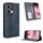 Custodia in pelle con texture retrò e fibbia magnetica globale per OPPO Reno13 Pro 5G (blu) Custodia in pelle con texture retrò e fibbia magnetica globale per OPPO Reno13 Pro 5G (blu)