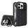 Per iPhone 15 Pro Lens Frame Holder MagSafe PC Hybrid TPU Custodia per telefono (nero) Per iPhone 15 Pro Lens Frame Holder MagSafe PC Hybrid TPU Custodia per telefono (nero)