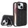 Per iPhone 15 Lens Frame Holder MagSafe PC Hybrid TPU Custodia per telefono (nero) Per iPhone 15 Lens Frame Holder MagSafe PC Hybrid TPU Custodia per telefono (nero)