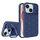 Per iPhone 15 Lens Frame Holder MagSafe PC Hybrid TPU Custodia per telefono (blu reale) Per iPhone 15 Lens Frame Holder MagSafe PC Hybrid TPU Custodia per telefono (blu reale)
