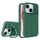 Per iPhone 15 Lens Frame Holder MagSafe PC Hybrid TPU Custodia per telefono (verde scuro) Per iPhone 15 Lens Frame Holder MagSafe PC Hybrid TPU Custodia per telefono (verde scuro)