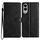 Per Samsung Galaxy S25 Edge 5G Custodia in pelle con farfalle e fiori (nero) Per Samsung Galaxy S25 Edge 5G Custodia in pelle con farfalle e fiori (nero)