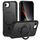 Per iPhone 16e Custodia per telefono con supporto magnetico MagSafe Skin Feel (nero) Per iPhone 16e Custodia per telefono con supporto magnetico MagSafe Skin Feel (nero)
