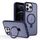 Per iPhone 12 Pro Custodia per telefono con supporto MagSafe ad anello effetto pelle (blu scuro) Per iPhone 12 Pro Custodia per telefono con supporto MagSafe ad anello effetto pelle (blu scuro)