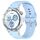 Cinturino per orologio in silicone con cucitura a grana ondulata e fibbia in acciaio argentato da 20 mm (azzurro chiaro) Cinturino per orologio in silicone con cucitura a grana ondulata e fibbia in acciaio argentato da 20 mm (azzurro chiaro)