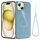 Per iPhone 13 Custodia per telefono antiurto in TPU lucido MagSafe con cordino (blu) Per iPhone 13 Custodia per telefono antiurto in TPU lucido MagSafe con cordino (blu)