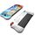 Per Switch OLED Console TPU Custodia protettiva integrata con 2 slot per schede di gioco (bianco) Per Switch OLED Console TPU Custodia protettiva integrata con 2 slot per schede di gioco (bianco)