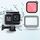 Custodia impermeabile 45 m + cover posteriore touch + filtro per lenti colorate per GoPro HERO8 Black (rosa) Custodia impermeabile 45 m + cover posteriore touch + filtro per lenti colorate per GoPro HERO8 Black (rosa)