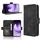 Custodia in pelle per OPPO Reno13 5G con texture in vitello e slot per schede (nera) Custodia in pelle per OPPO Reno13 5G con texture in vitello e slot per schede (nera)