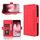 Per OPPO Reno13 Pro 5G Custodia per telefono in pelle con slot per schede e texture in vitello con effetto pelle di vitello globale (rosso) Per OPPO Reno13 Pro 5G Custodia per telefono in pelle con slot per schede e texture in vitello con effetto pelle di vitello globale (rosso)