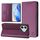 Per Honor 400 Lite RC01 Custodia per telefono in pelle RFID con ventosa magnetica a doppia piega (viola) Per Honor 400 Lite RC01 Custodia per telefono in pelle RFID con ventosa magnetica a doppia piega (viola)