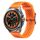 Per Xiaomi Watch S4 Sport Kalebol 22mm Cinturino in silicone (arancione)