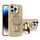 Per iPhone 14 Pro Max Supporto a Y MagSafe Custodia antiurto robusta per telefono (oro deserto) Per iPhone 14 Pro Max Supporto a Y MagSafe Custodia antiurto robusta per telefono (oro deserto)