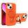 Per iPhone 13 Custodia antiurto MagSafe con supporto a forma di Y (arancione) Per iPhone 13 Custodia antiurto MagSafe con supporto a forma di Y (arancione)