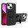 Per iPhone 13 Custodia per telefono antiurto MagSafe con supporto a forma di Y (nero) Per iPhone 13 Custodia per telefono antiurto MagSafe con supporto a forma di Y (nero)