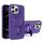 Per iPhone 12 Pro Custodia per telefono antiurto MagSafe con supporto a forma di Y (viola scuro) Per iPhone 12 Pro Custodia per telefono antiurto MagSafe con supporto a forma di Y (viola scuro)