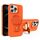 Per iPhone 12 Pro Y-shape Holder MagSafe Custodia antiurto per telefono (arancione) Per iPhone 12 Pro Y-shape Holder MagSafe Custodia antiurto per telefono (arancione)