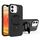 Per iPhone 12 Custodia per telefono antiurto MagSafe con supporto a forma di Y (nero) Per iPhone 12 Custodia per telefono antiurto MagSafe con supporto a forma di Y (nero)