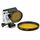 Filtro per obiettivo UV del cerchio rotondo 52mm per Gopro Hero 4/3+ (giallo) Filtro per obiettivo UV del cerchio rotondo 52mm per Gopro Hero 4/3+ (giallo)