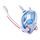 Snorkeling Mask Doppio Tube Tube Silicone Full Dry Drift Mask Maschera per bambini Adulto Maschera Diving Goggles, Dimensioni: S / M (Bianco / Blu) Snorkeling Mask Doppio Tube Tube Silicone Full Dry Drift Mask Maschera per bambini Adulto Maschera Diving Goggles, Dimensioni: S / M (Bianco / Blu)