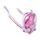 Snorkeling Mask Doppio Tube Tube Silicone Full Dry Drift Mask Maschera per bambini Adulto Maschera Diving Goggles, Dimensioni: S / M (Bianco / Rosa) Snorkeling Mask Doppio Tube Tube Silicone Full Dry Drift Mask Maschera per bambini Adulto Maschera Diving Goggles, Dimensioni: S / M (Bianco / Rosa)