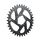 RACEWORK 7075-T6 per SRAM Mountain Bike Pignone per bicicletta tondo a piastra singola, specifiche: 3 mm 34T RACEWORK 7075-T6 per SRAM Mountain Bike Pignone per bicicletta tondo a piastra singola, specifiche: 3 mm 34T