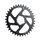RACEWORK 7075-T6 per SRAM Mountain Bike Pignone per bicicletta tondo a piastra singola, specifiche: 3 mm 36T RACEWORK 7075-T6 per SRAM Mountain Bike Pignone per bicicletta tondo a piastra singola, specifiche: 3 mm 36T