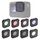 JSR KB Series STAR+MCUV+NIGHT+Diving Red+Diving Pink+ND8+ND16+ND32 Lens Filter for GoPro HERO13 Black /12 Black /11 Black /10 Black /9 Black JSR KB Series STAR+MCUV+NIGHT+Diving Red+Diving Pink+ND8+ND16+ND32 Lens Filter for GoPro HERO13 Black /12 Black /11 Black /10 Black /9 Black