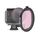Filtro per lenti colorate per immersioni con custodia rotonda JSR per GoPro HERO8 Black (rosa) Filtro per lenti colorate per immersioni con custodia rotonda JSR per GoPro HERO8 Black (rosa)