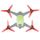 RCSTQ 2 coppie elica di sgancio rapido del colore chiaro per DJI FPV (rosso) RCSTQ 2 coppie elica di sgancio rapido del colore chiaro per DJI FPV (rosso)